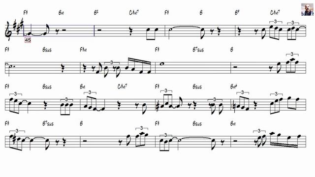 The Lady in My Life Michael Jackson Alto Sax смотреть онлайн