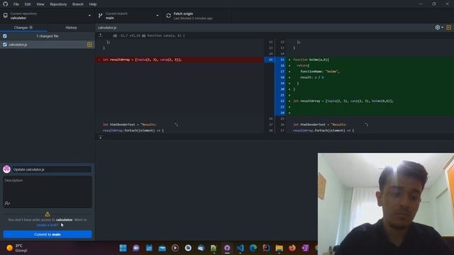 Fork, pull request, merge kavramları - Github açık kaynağa katkıda bulunmak смотреть онлайн