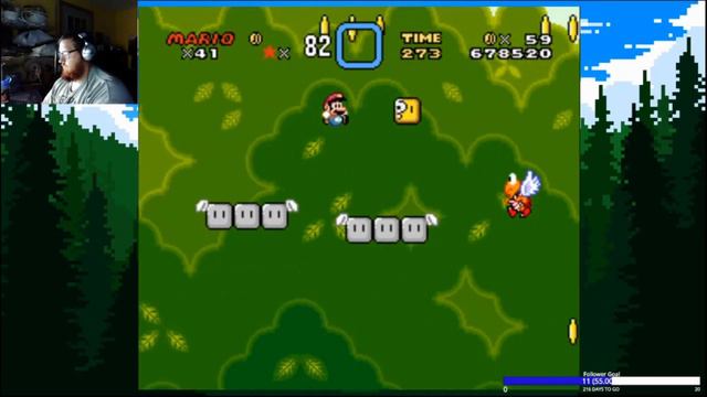 8. Wow This Is A Big Forest... [Vanilla SMW 100%]