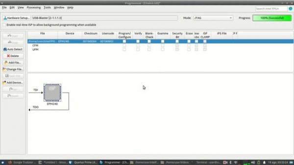 [Altera FPGA] How to read the *.pof file already programmed in the CPLD MAX II? (EPM240T100C5N)