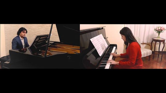 Vivo por Ela (Andrea Bocelli) | Fernanda de Sanctis e Maestro Fernando Ortiz de Villate смотреть онлайн