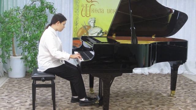 Юлия Симсонова 13 лет М.Клементи Сонатина С-dur ор.36 №3 1 часть, Т.Кулиев "У озера" смотреть онлайн