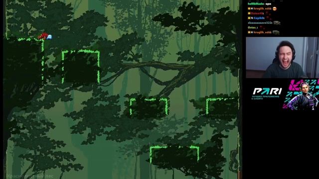 Юзя играет в Jump King (день 1) смотреть онлайн