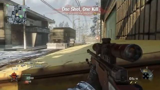 CoD:Black Ops quick scope, drag scope, no scope Game Clip смотреть онлайн