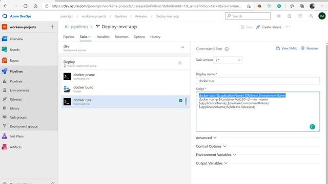 Parte 8 alterações pipeline e deploy dev e prod смотреть онлайн