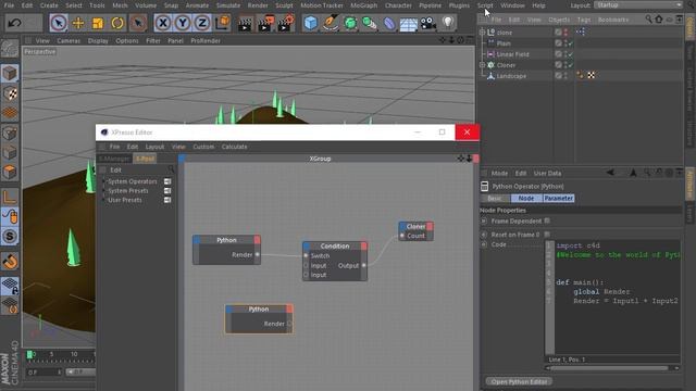 Cinema 4D Python: View on Render Only смотреть онлайн
