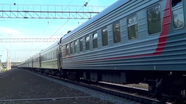 ЧС2к-883 с поездом №125 "Новороссийск - Москва" смотреть онлайн