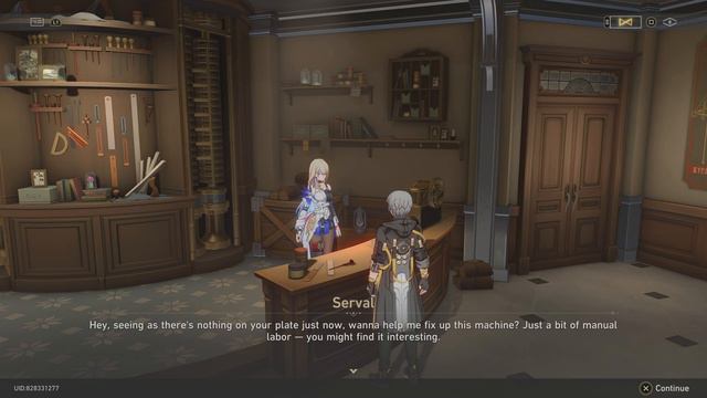 1st "Magnetorheological Fluid Threshold" Puzzle | Honkai: Star Rail (PS5) смотреть онлайн