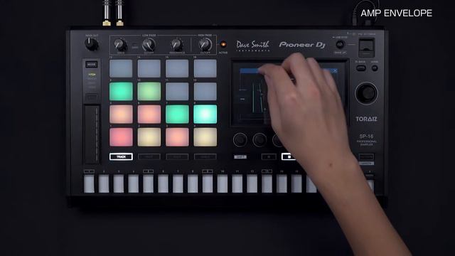 TORAIZ SP-16 Урок 8 - Настройка огибающих громкости смотреть онлайн