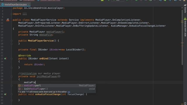 Create Music Player in Android Studio | Part 1 смотреть онлайн