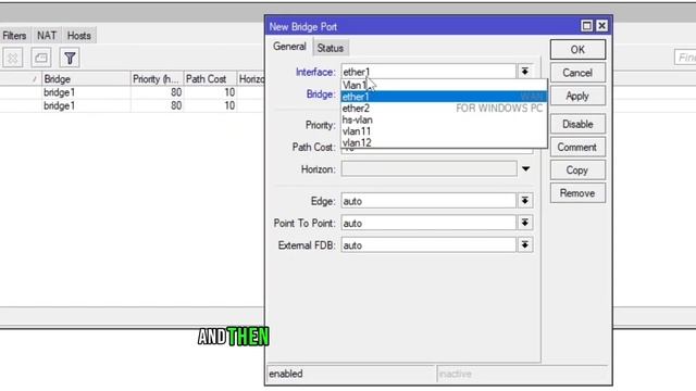 Creating a bridge port on Mikrotik | Explained with lab смотреть онлайн