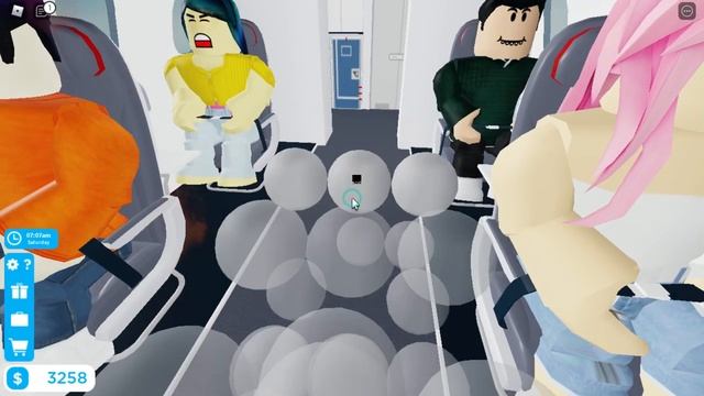 ROBLOX | ??cabin fire emergency!? (normal flight)? Cabin crew simulator? | get the fire out!? смотреть онлайн