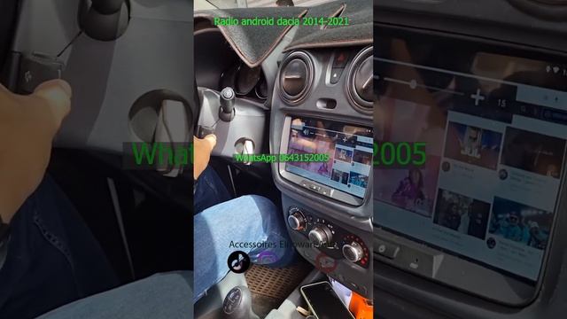 Installation radio android pour Dacia docker 2019 смотреть онлайн