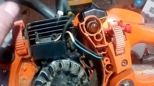 Бензопила Husqvarna 135. Стандартная проблема.