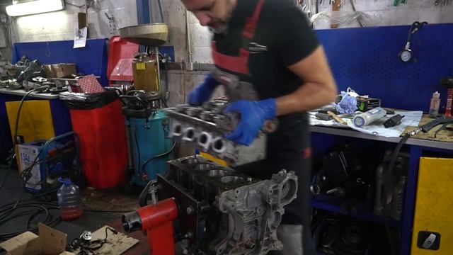 OPEL CORSA OPC установка кованой поршневой смотреть онлайн