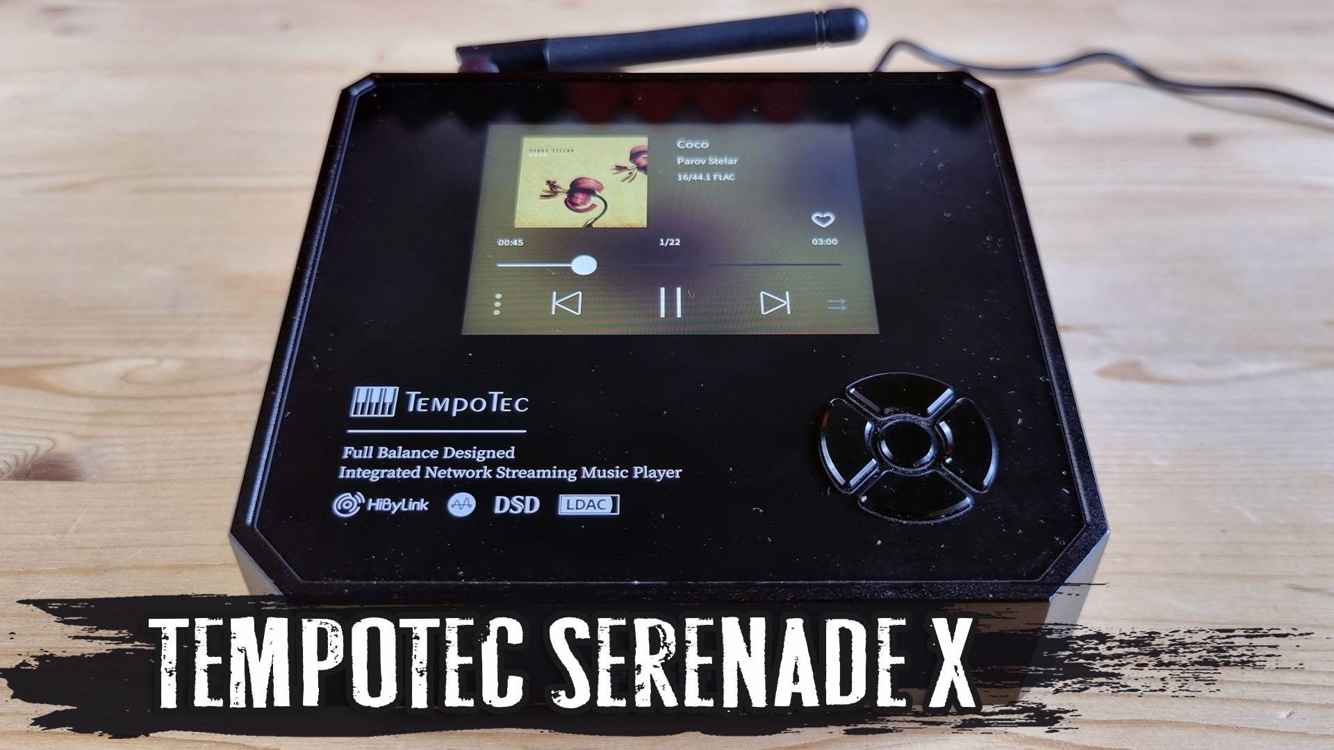 Обзор TempoTec Serenade X: шикарный стационарный плеер, ЦАП и стример смотреть онлайн