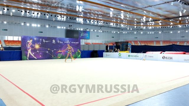 Maria Borisova Ribbon Sochi Control Training 2022 смотреть онлайн