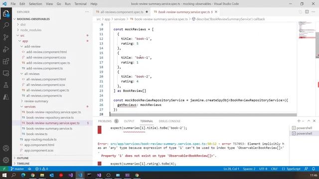 Observables Part 3 - Mocking смотреть онлайн