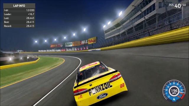 NASCAR Heat 3 Setup - Charlotte setup (Monster Energy Series) смотреть онлайн