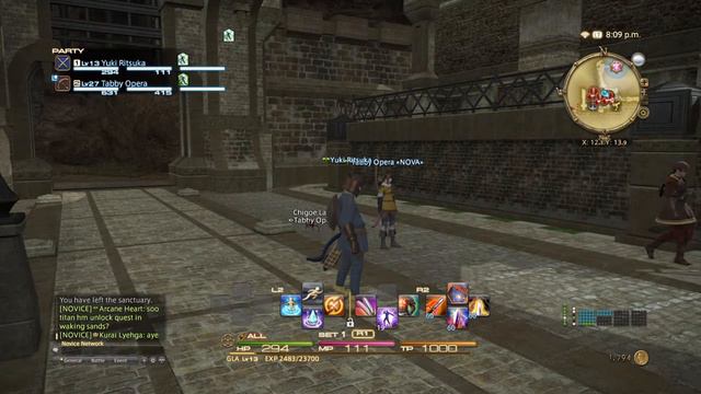 FINAL FANTASY XIV Sword Art Online moment смотреть онлайн