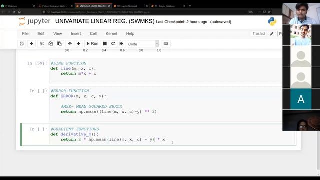 Linear Regression simplified | Scratch | Python | NumPy смотреть онлайн