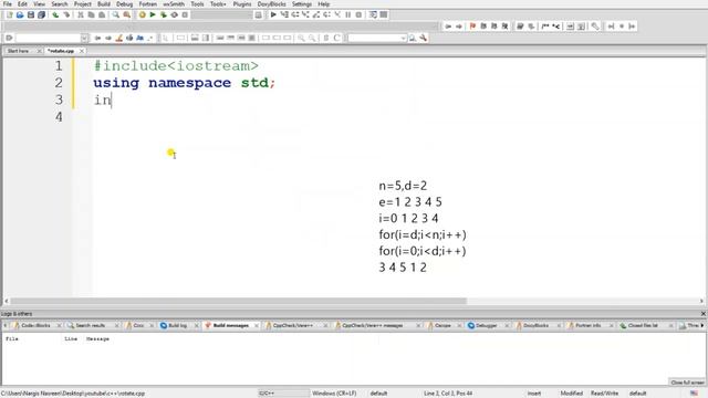 Interview Question | How To Rotate An Array Of Size N By D Elements? смотреть онлайн