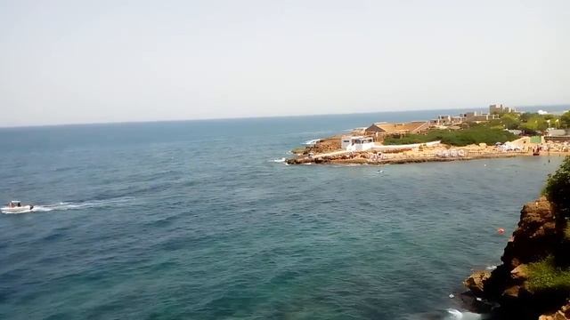 Parc de tipaza - vue sur la mer et sur la plage du complexe corne d'or смотреть онлайн