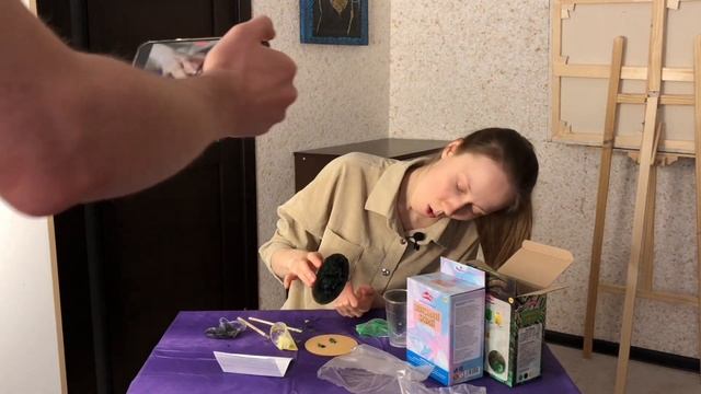 КАРТИНА ЭПОКСИДНОЙ СМОЛОЙ/Набор по созданию картины из Fix Price смотреть онлайн