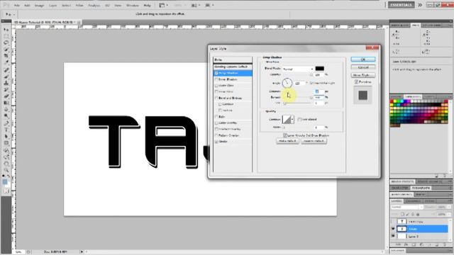 Adobe Photoshop CS5 / CS6| Basic 3D Text (Voice Tutorial) +Photoshop Download смотреть онлайн