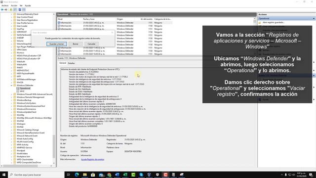 📋 BORRAR HISTORIAL WINDOWS DEFENDER Windows 10 смотреть онлайн