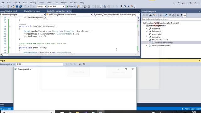 Working with Modal and Modeless dialog in WPF смотреть онлайн