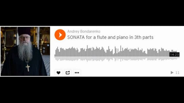 Протоиерей Андрей Бондаренко. СОНАТА для флейты и фортепиано в 3-х частях смотреть онлайн