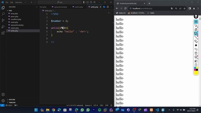 11 | Techno | PHP | PHP While loop Explained | Sinhala. смотреть онлайн