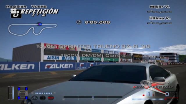 Gran Turismo 4 - Toyota Sprinter Trueno BZ-R '98 (Gameplay) смотреть онлайн