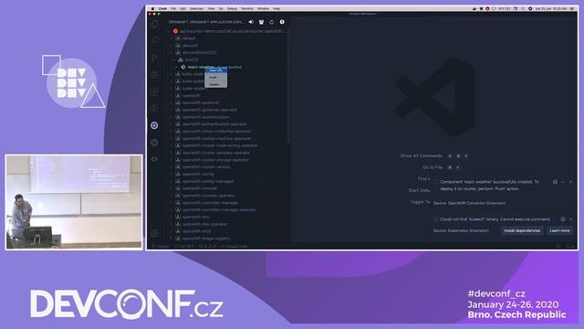 Developer Experience for OpenShift 4.x on Azure - DevConf.CZ 2020 смотреть онлайн