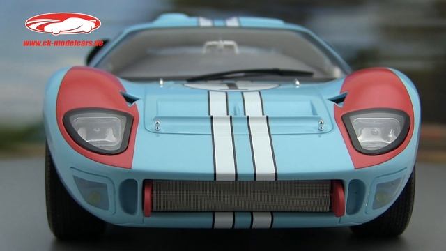 Ck-modelcars-video: Ford GT40 #1 2nd 24h LeMans 1966 Miles, Hulme CMR