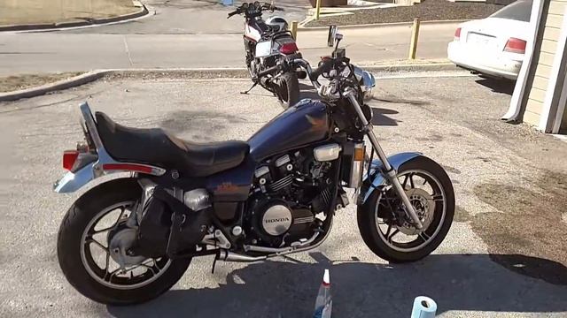 Honda VF 750C V45 Magna - After second carbs rebuild - Feb 18 2017 смотреть онлайн