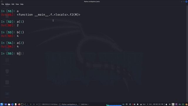 Python Basics - 28 - factory/closure functions - state retention смотреть онлайн