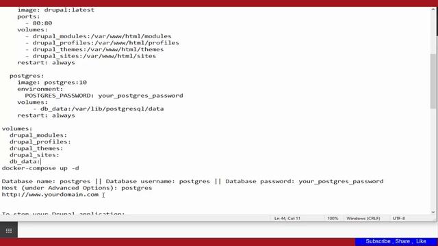 How To Setup Drupal with Docker Compose On Ubuntu 20.04 смотреть онлайн