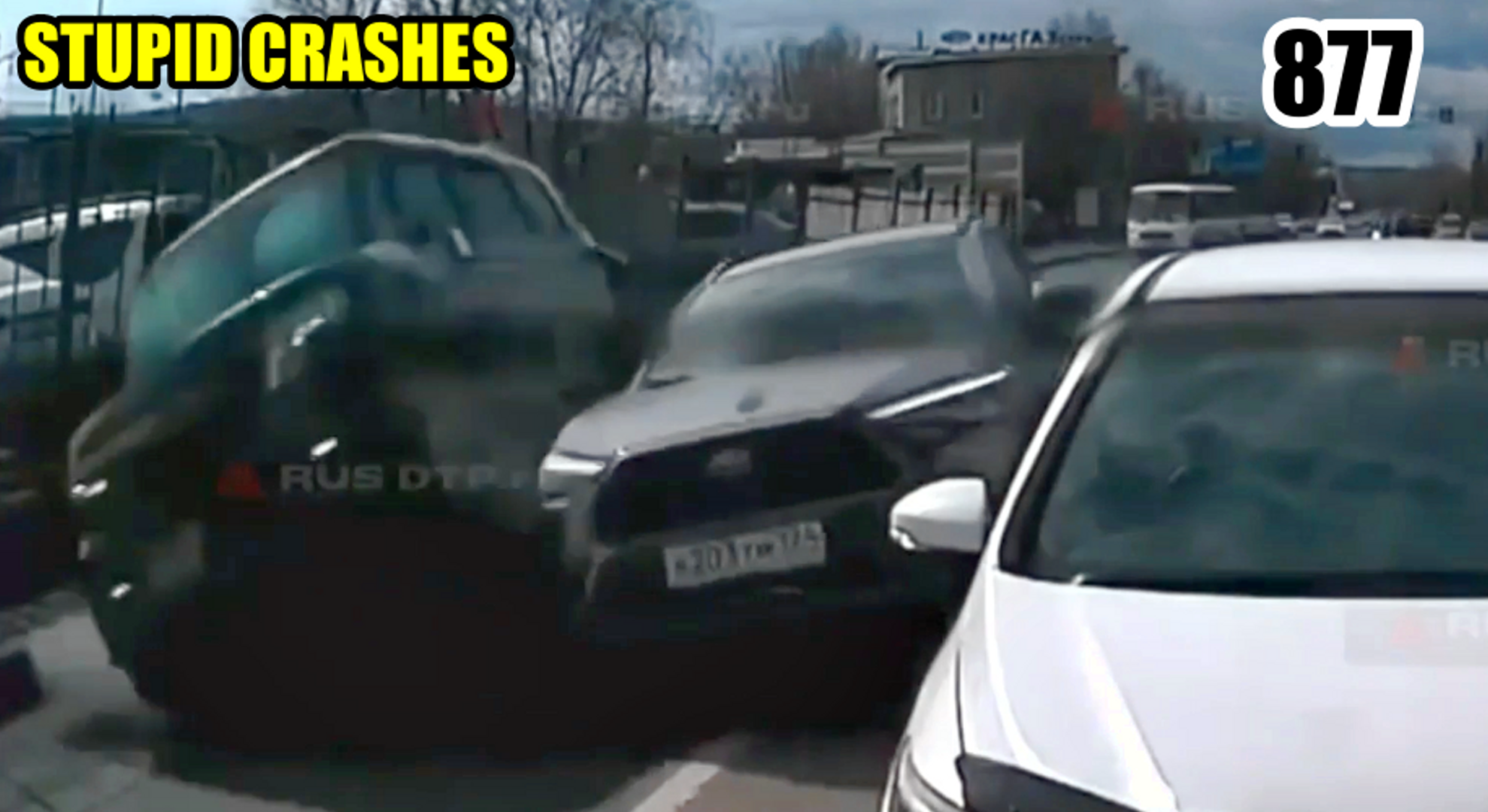 Подборка аварий и дтп на видеорегистратор. 18 04 24 смотреть онлайн