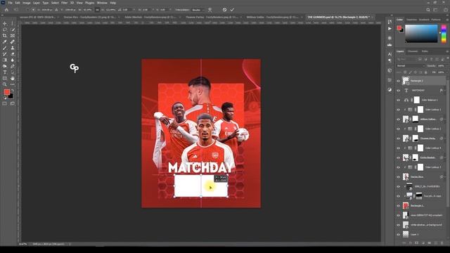 Professional Sports Poster using Photoshop, English Vibe Tutorials смотреть онлайн