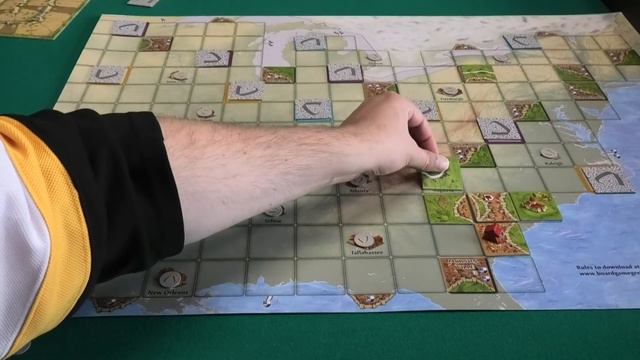 Carcassonne Maps - USA (East & West) смотреть онлайн