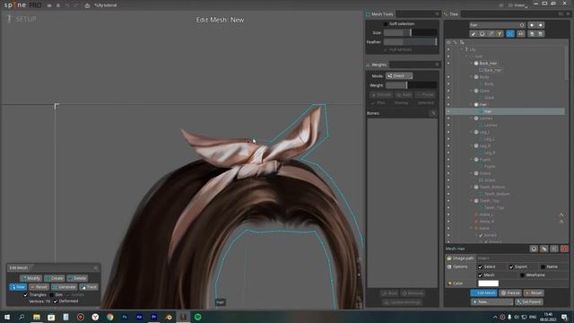 Spine #8 Продвинутый риг в Spine 2