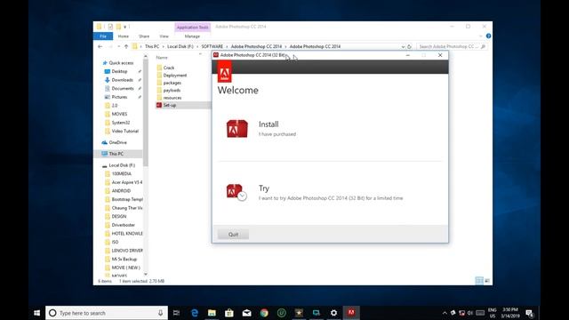 How to install Adobe Photoshop CC 2014 ( ျမန္မာ ) смотреть онлайн