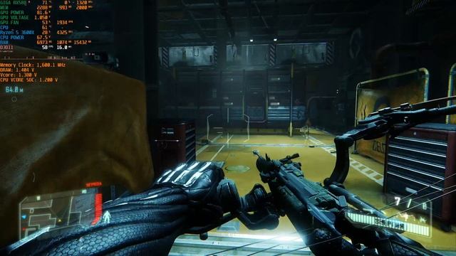 Crysis 3 тест на Ryzen 5 3600X,Giga RX588,16Гб ОЗУ 3200Мгц смотреть онлайн