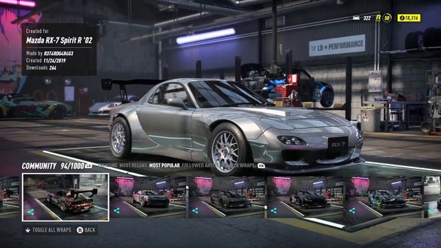 NFS Heat - Aki Kimuras Mazda RX7