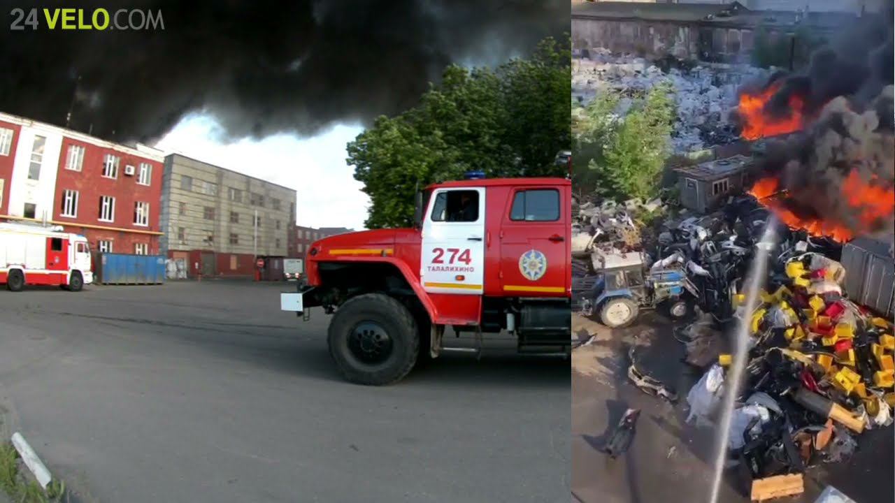 ПОЖАР В КЛИМОВСКЕ! Полиция препятствует работе СМИ, по указке человека в сером костюме. смотреть онлайн