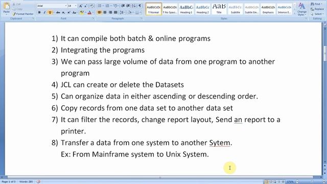 JCL Introduction - Mainframe JCL Tutorial - Part 1 смотреть онлайн