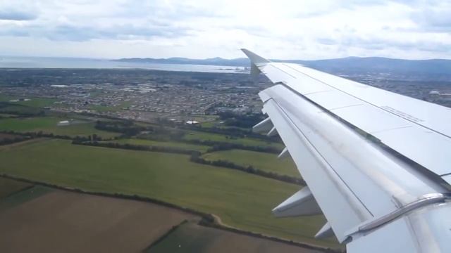 Airbus 320 landing in Dublin. Canon Ixus 100 IS смотреть онлайн