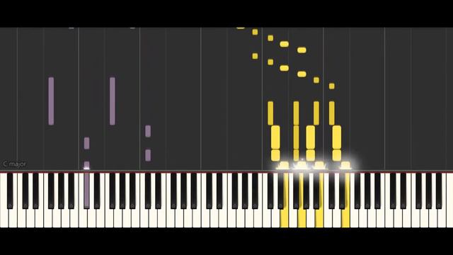 Jojo's Bizzare adventures-"Giorno Giovanna's theme"[OST](Synthesia)//Тема Джорно(piano tutorial) смотреть онлайн